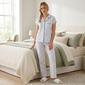 Womens Laura Ashley(R) Short Sleeve Small Bouquets Pajama Set - image 1