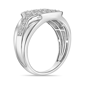 Mens Lynx Sterling Silver 1ctw. Lab-Grown Diamond Ring - 14R10SI - image 4