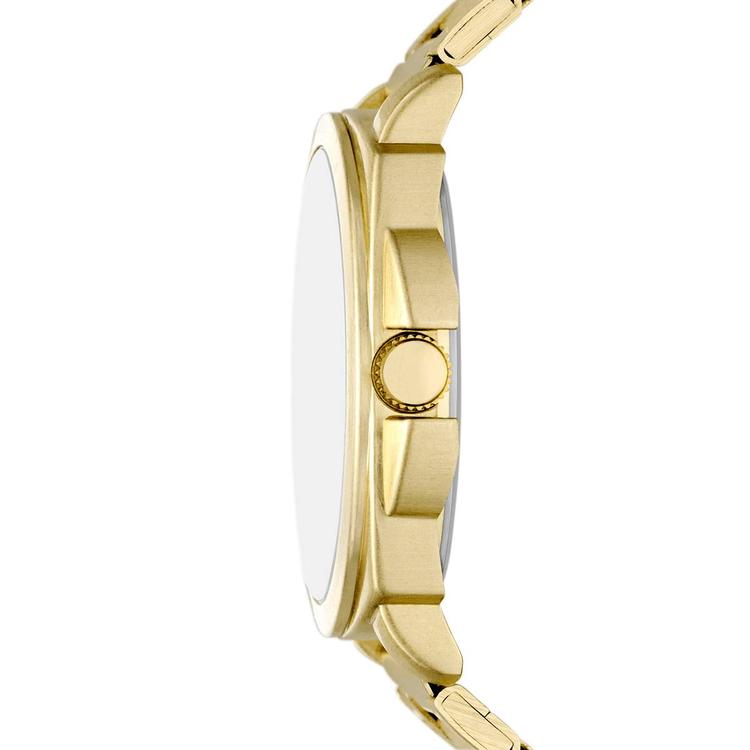 Mens Folio Gold-Tone Dial Watch & Bracelet Set - FMDFL6092