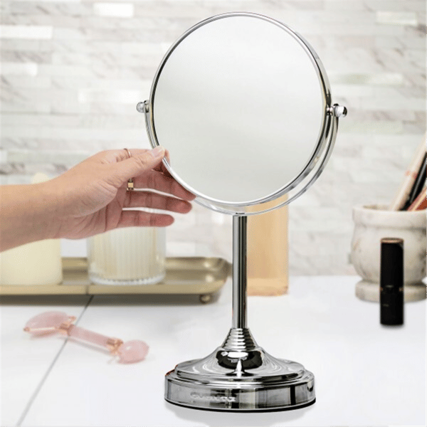 Ovente 7in. Tabletop Magnification Makeup Mirror