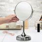 Ovente 7in. Tabletop Magnification Makeup Mirror - image 2