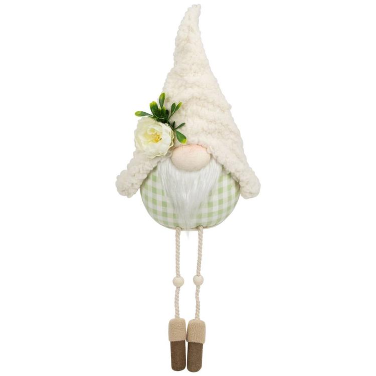 Northlight Seasonal Sitting Gnome with Dangling Legs Figurine