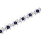Gemstones Classics&#8482; Amethyst & Diamond Tennis Bracelet - image 4