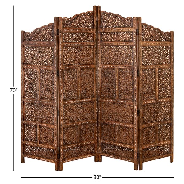 9th & Pike&#174; Large 4-Panel Room Divider