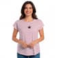 Womens Erika Dolman Sleeve Round Neck USA Star Tee - image 1