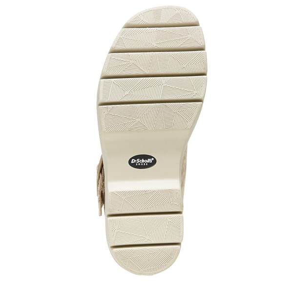 Womens Dr. Scholl's Take Off Fabric Heeled Platform Sandals