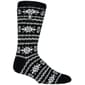 Mens Heat Holders® Lite Odin Nordic Crew Socks - Black - image 2