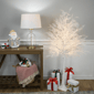 Northlight 5ft. Warm White LED  White Lace Christmas Tree - image 2