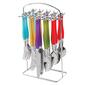 Gibson Santoro 20pc. Flatware Set with Hanging Rack - image 1