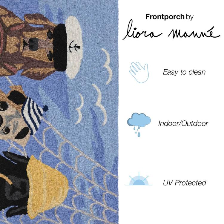 Liora Manne™ Frontporch Arrf Ye Mateys Indoor/Outdoor Accent Rug