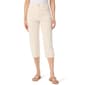 Womens Gloria Vanderbilt Amanda Stripe Split Hem Capris - image 1