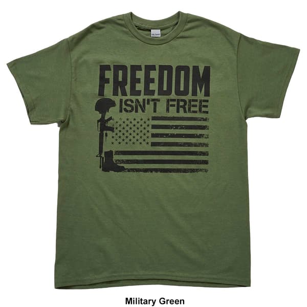 Mens Freedom Isn''t Free Short Sleeve Graphic Tee