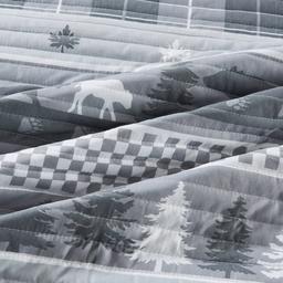 FreshFolds Matthew 3pc. Reversible Rustic Landscape Quilt Set