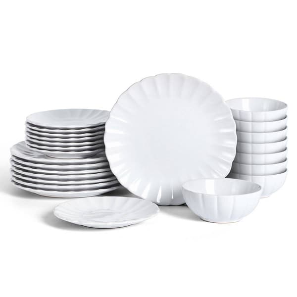 Earth & Clay Phoenix 12-Piece Stoneware Dinnerware Set - image 