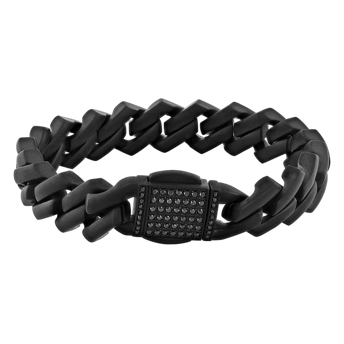 Mens Gentlemen’s Classics™ CZ Link Bracelet