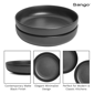 Sango Anderson Black 10in. Large Ceramic Serving Bowl - Set of 2 - image 8