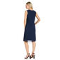 Petite R&M Richards Georgette Beaded Trim Jacket Dress - image 3