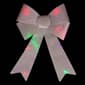 Northlight Seasonal LED Color Changing Silver Bow Décor - image 4