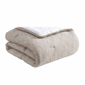 Palm Aire Theo 3pc. Taupe Gauze Cotton Comforter Set - image 3