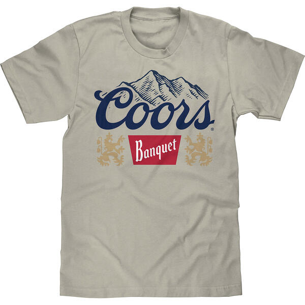 Young Mens Coors Banquet Short Sleeve Graphic Tee - image 