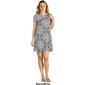Plus Size Ruby Rd. Short Sleeve Puff Print Dress - image 4
