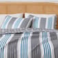 FreshFolds St. Croix 3pc. Reversible Coastal Stripe Quilt Set - image 3