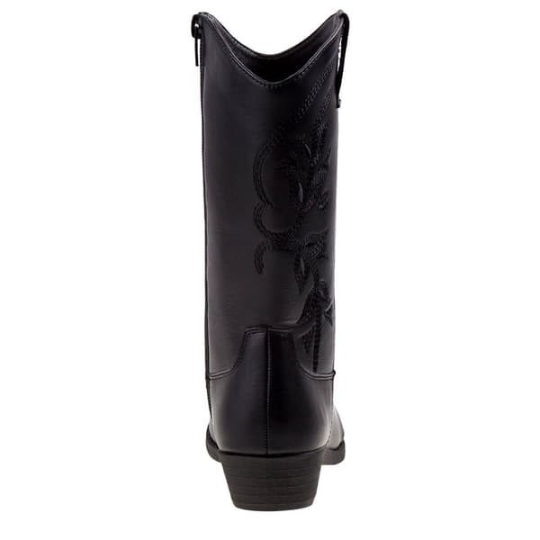 Big Girls Kensie Girl Zip-Up Cowgirl Boots