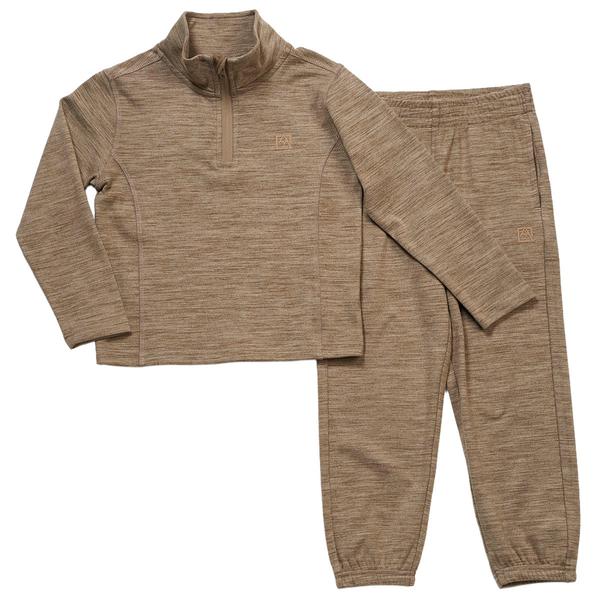Boys (8-20) Avalanche®  2pc. Poly Cashmere 1/4 Zip Set