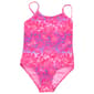 Girls(7-16) Kensie Girl Ombre Floral One Piece Swimsuit - image 1