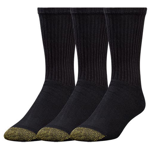 Mens Gold Toe(R) 3pk. Ultra Tec Crew Socks - image 