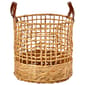 Baum Brothers Medium Twist & Karo Weave Water Hyacinth Basket - image 1
