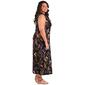 Plus Size MSK Sleeveless Floral Half Zip Neck Maxi Dress - image 4