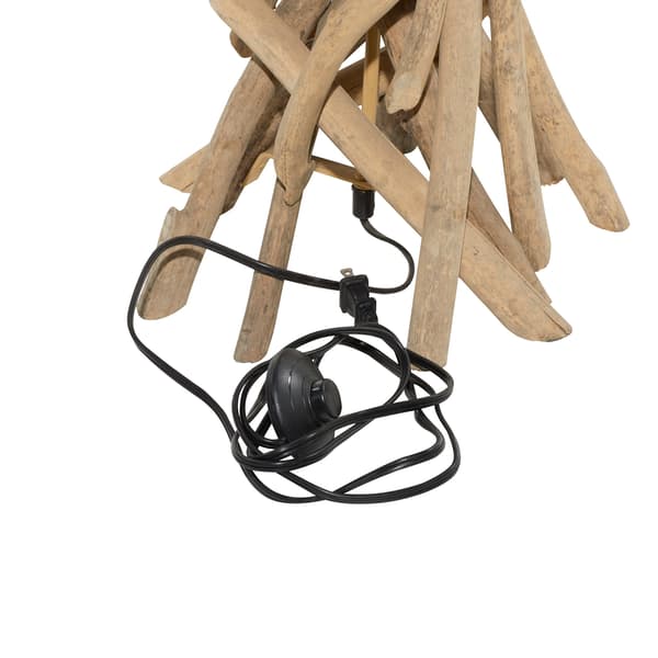 9th & Pike&#174; Natural Driftwood Twigs Floor Lamp