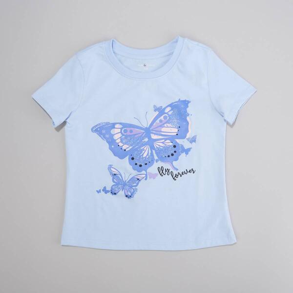 Girls (7-16) Tales &amp; Stories Short Sleeve Fly Forever Tee - image 