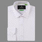 Mens Tom Baine Slim Fit Performance Dress Shirt - White/Black - image 1