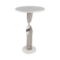 Sagebrook Home Twisted Marble Top Accent Table - image 2