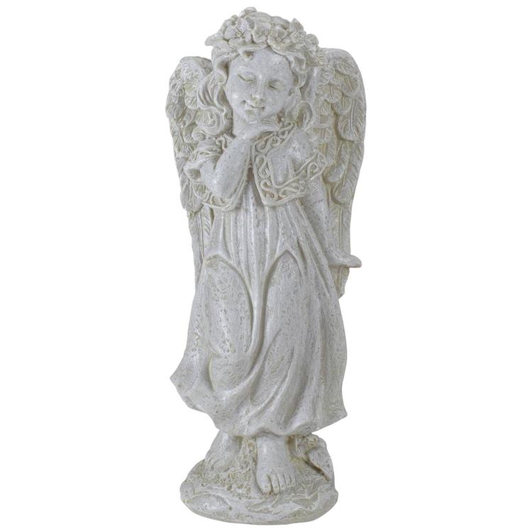 Northlight Seasonal 9.75in. Standing Angel Garden Statue