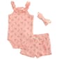 Baby Girl (NB-9M) Willow & Whimsy(R) 3pc. Cherry Bodysuit & Shorts - image 1