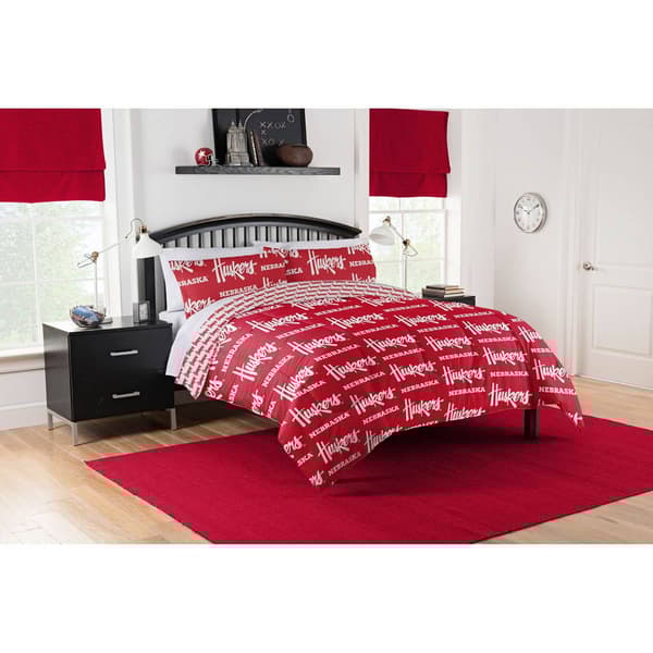 Northwest Nebraska Cornhuskers Comforter Set - image 