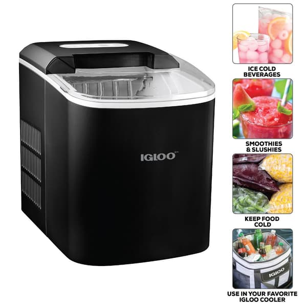 Igloo Black Ice Maker
