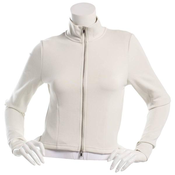 Juniors Love Tree Soft Air Full Double Zip Mock Neck Jacket