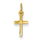 Gold Classics(tm) 14kt. Yellow Gold Small Cross Pendant - image 1