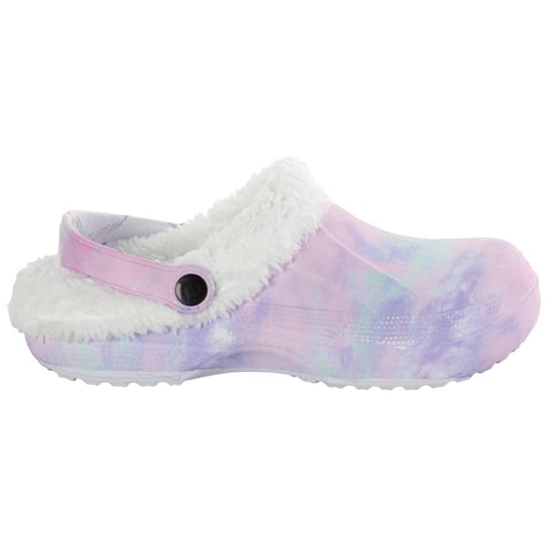 Womens Ella & Joy Watercolor Lined Clogs