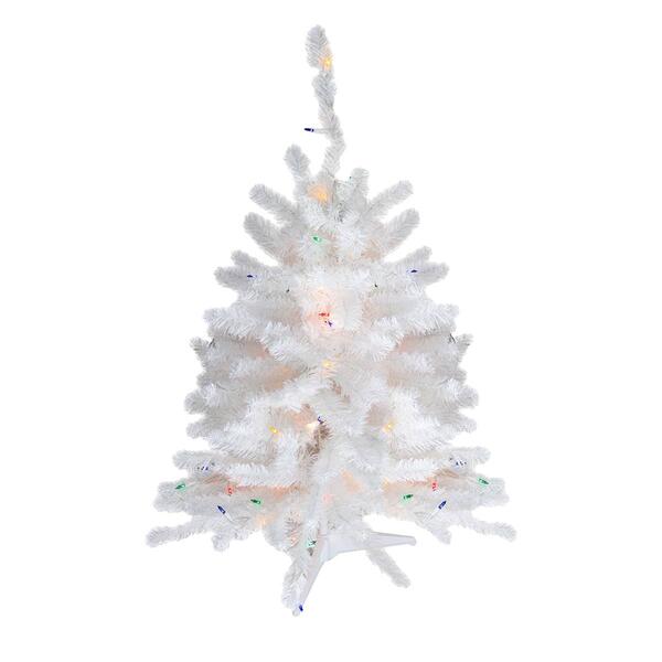 Northlight 3ft. Snow White Artificial Christmas Tree - image 