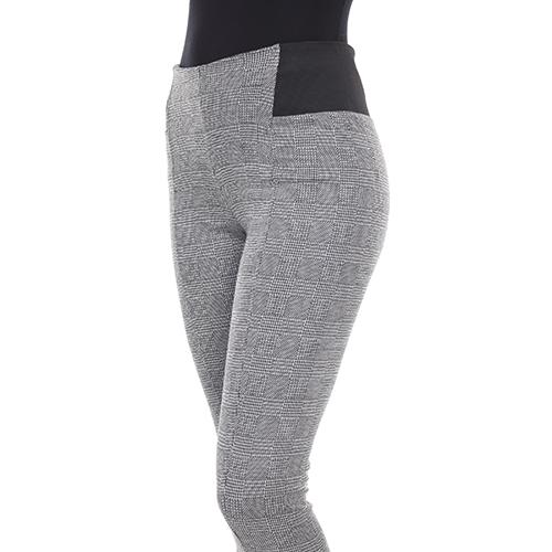 Womens White Mark Jacquard Slim Pants