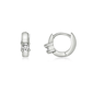 Brilliant Grown 1/10ctw. Lab-Grown Diamond Hoop Earrings - image 2