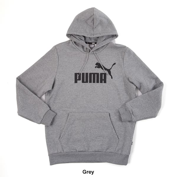 Mens Puma Big Logo Fleece Hoodie
