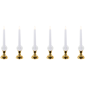 Northlight Single Light Window White Candles - Set of 6 - image 1
