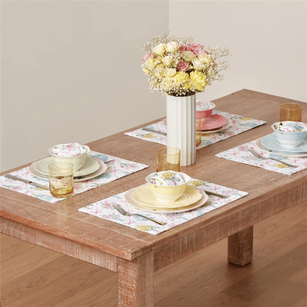 Lenox® Bouquet Ribbon Placemats - Set of 4