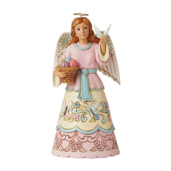 Jim Shore Heartwood Creek Easter Angel with Butterfly Figurine - image 